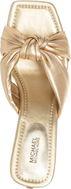 Michael Kors Elena Heeled sandals Yellow Dames
