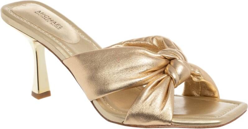 Michael Kors Elena Heeled sandals Yellow Dames