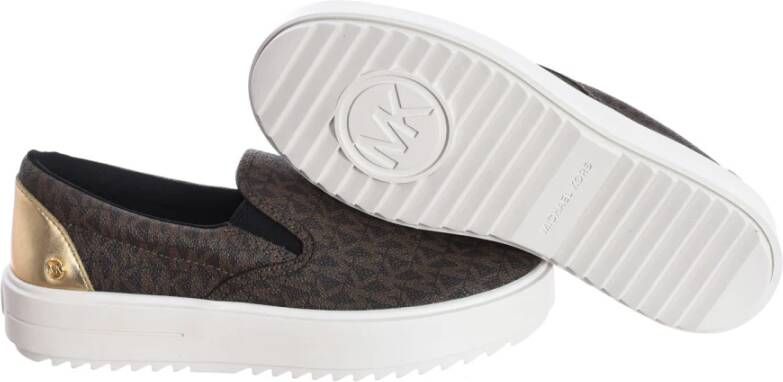 Michael Kors Emmett Moccasin Sneaker Brown Dames