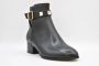 Michael Kors Britton Ankle Boot Leather Black Zwart Dames - Thumbnail 10