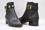 Michael Kors Britton Ankle Boot Leather Black Zwart Dames - Thumbnail 11