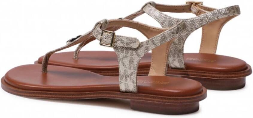 Michael Kors Flat Sandals Beige Dames