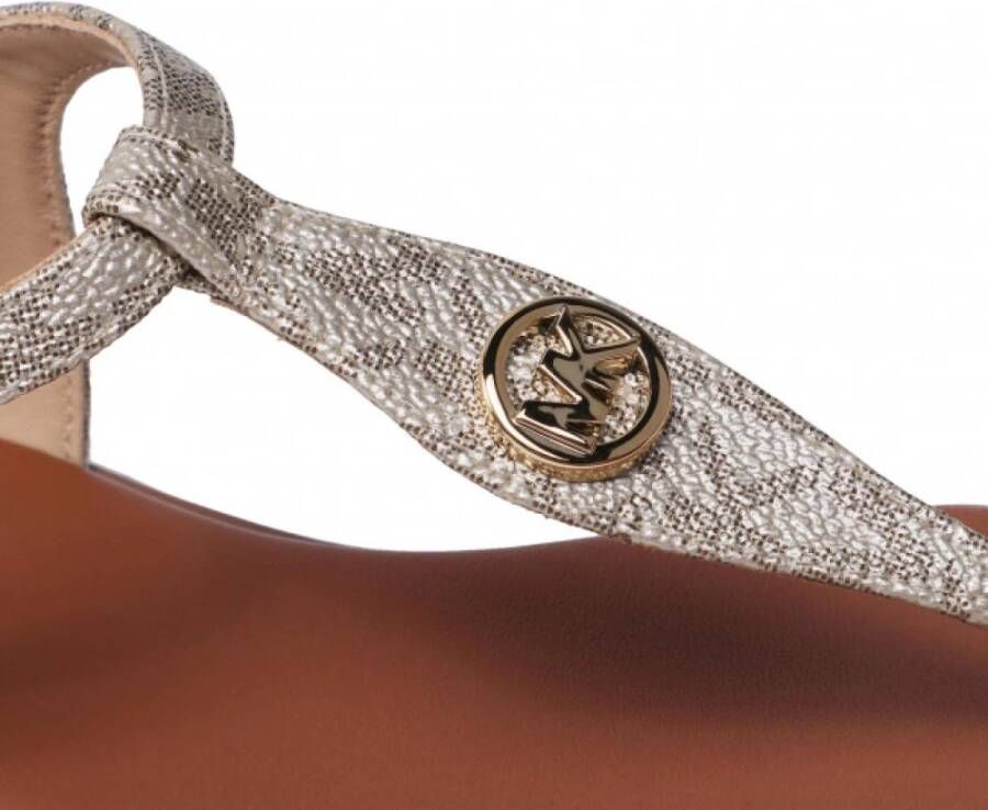 Michael Kors Flat Sandals Beige Dames
