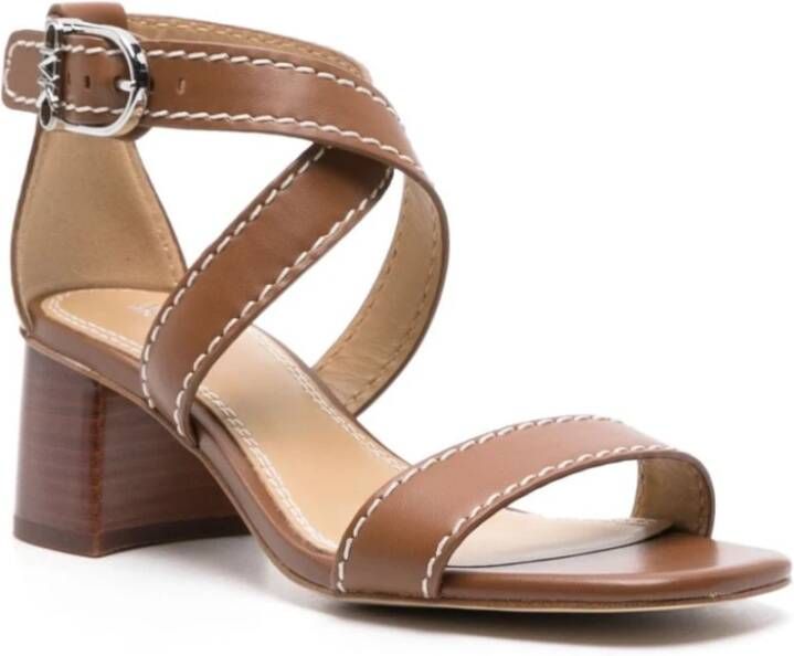 Michael Kors Flat Sandals Brown Dames