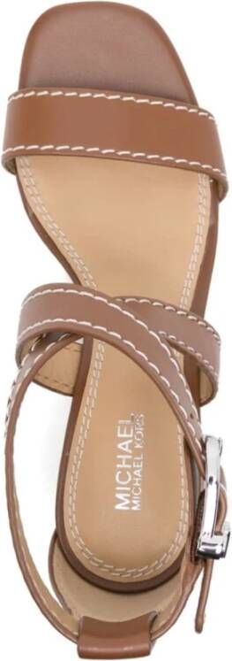 Michael Kors Flat Sandals Brown Dames