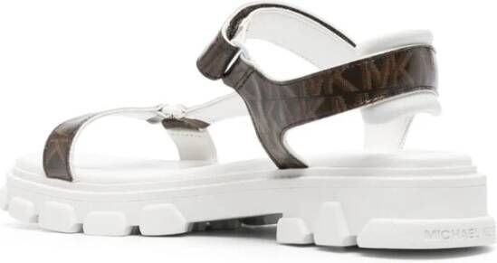 Michael Kors Casual Bruine Sandaal Brown Dames
