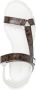 Michael Kors Casual Bruine Sandaal Brown Dames - Thumbnail 4