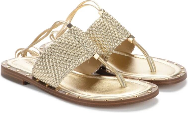 Michael Kors Flat Sandals Geel Dames