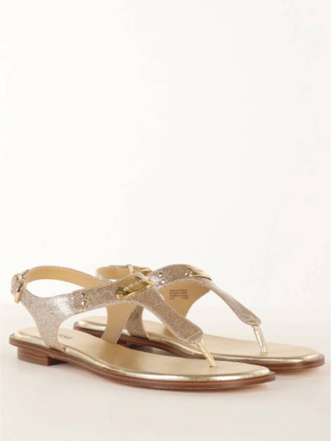 Michael Kors Flat Sandals Geel Dames