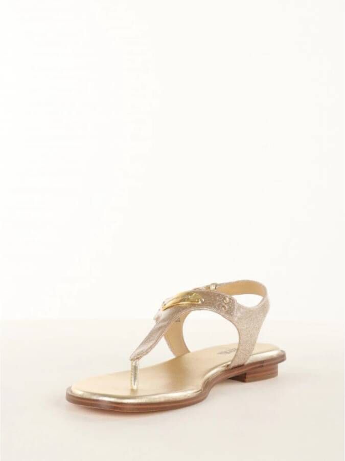 Michael Kors Flat Sandals Geel Dames