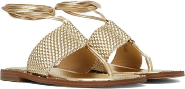 Michael Kors Flat Sandals Geel Dames