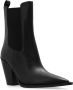 Michael Kors Gehakte enkellaarzen 'Leni' Black Dames - Thumbnail 6