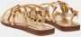 Michael Kors Gouden metallic leren sandalen - Thumbnail 2