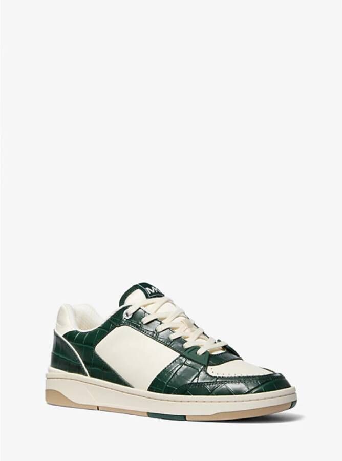 Michael Kors Groene Sneakers voor een Stijlvolle Look Green Heren