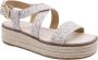 Michael Kors Michael Kords Lynn dames espadrille Beige multi - Thumbnail 4