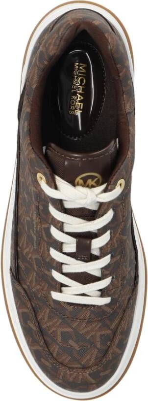 Michael Kors Hayes platform sneakers Brown Dames