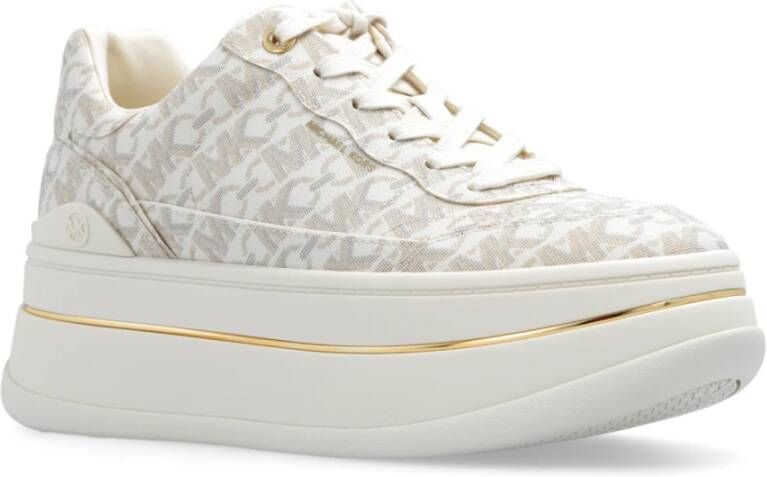 Michael Kors Hayes platform sneakers White Dames