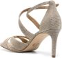 Michael Kors Gouden Gevlochten Enkelband Sandalen Yellow Dames - Thumbnail 9