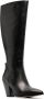 Michael Kors Dover Leather Knee Boot Black Dames - Thumbnail 2