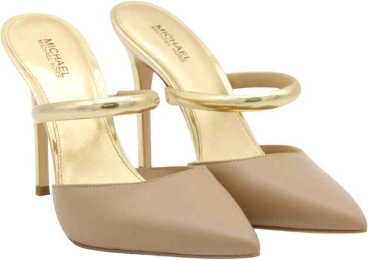 Michael Kors High Heel Sandals Beige Dames