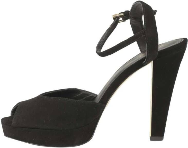 Michael Kors Zwarte Claire Elegante Crossbody Tas Black Dames
