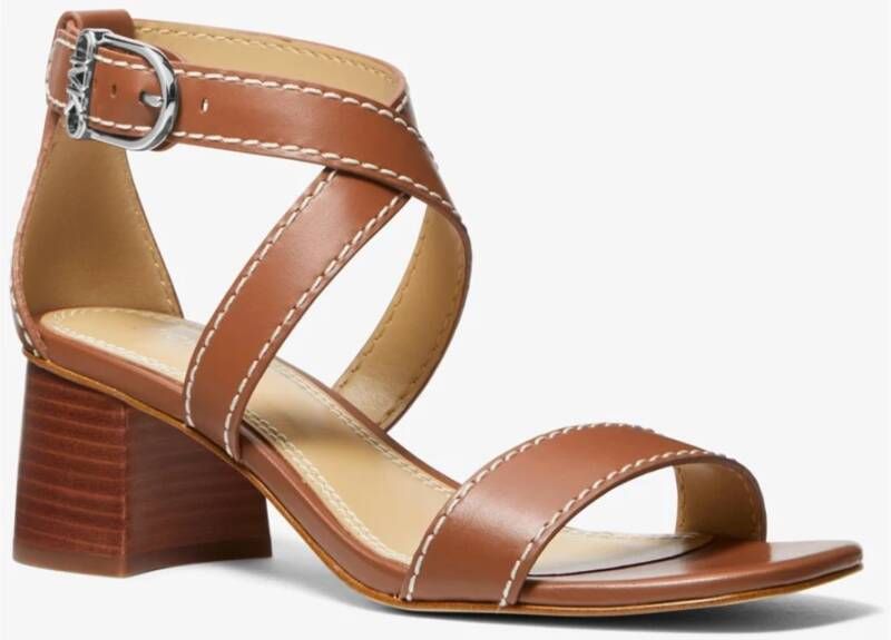 Michael Kors High Heel Sandals Brown Dames