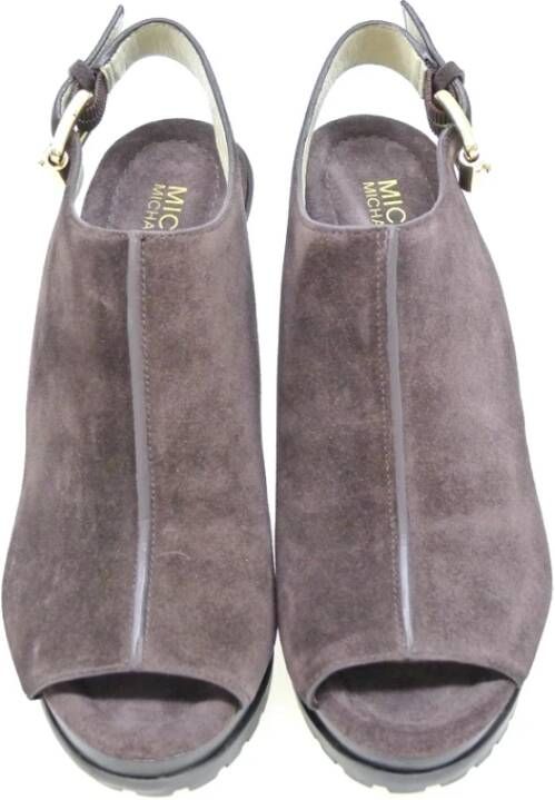 Michael Kors Koffie Flynnsling Stijlvolle Tas Brown Dames