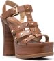 Michael Kors Sandalen met hoge hakken Bruin Dames - Thumbnail 9