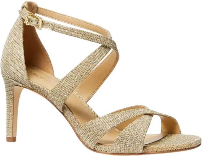 Michael Kors High Heel Sandals Geel Dames