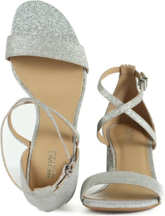 Michael Kors High Heel Sandals Gray Dames