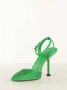 Michael Kors Groene Sandalen met Strass Hiel Green Dames - Thumbnail 8