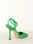 Michael Kors Groene Sandalen met Strass Hiel Green Dames - Thumbnail 9