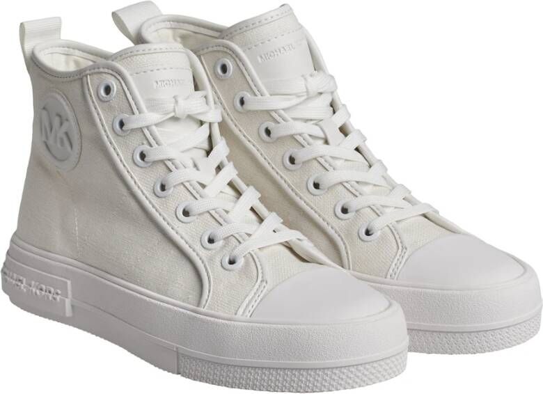 Michael Kors Hoge canvas sneakers voor vrouwen