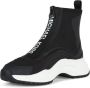 Michael Kors Hoge Dara Sneakers met Ritssluiting Black Dames - Thumbnail 2