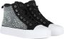 Michael Kors Hoge EVY Sneakers met Strass Black Dames - Thumbnail 4