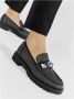 Michael Kors Low-Top Sneakers Holland Monogram Loafers in zwart - Thumbnail 3