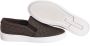 Michael Kors Tijdloze Slip-On Sneaker met Logo Print en Gouden Accenten Brown Dames - Thumbnail 5