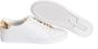Michael Kors Irving Kanten Witte Gouden Sneaker Wit Dames - Thumbnail 4