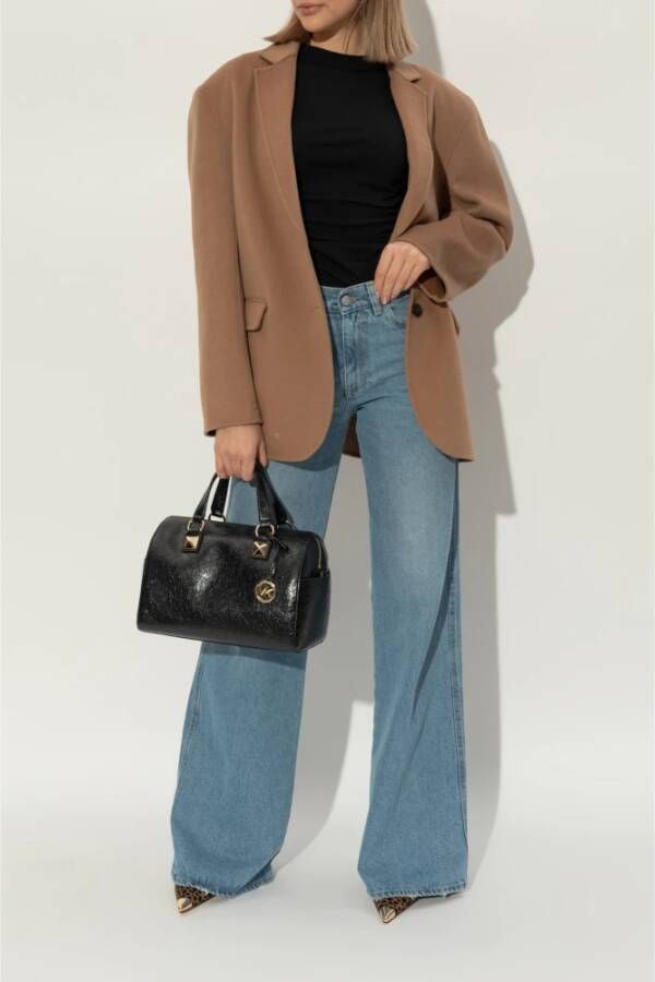 Michael Kors Kasia Enkellaarsjes met Hak Brown Dames