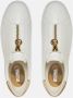 Michael Kors Keaton Zip Slip On Lichtgoud White Dames - Thumbnail 5