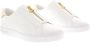 Michael Kors Gouden Keaton Sneakers met Ritssluiting White Dames - Thumbnail 8