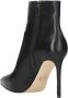 Michael Kors Zwarte Enkellaarsjes Rue Stiletto Bootie - Thumbnail 10