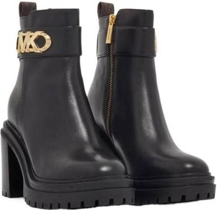 MICHAEL Kors Enkellaarzen 40F2PKME7L-BLACK-BROWN - Foto 3