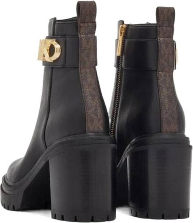 MICHAEL Kors Enkellaarzen 40F2PKME7L-BLACK-BROWN - Foto 4