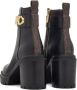 MICHAEL Kors Enkellaarzen 40F2PKME7L-BLACK-BROWN - Thumbnail 4