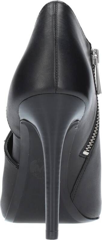Michael Kors Leren enkellaarsjes Black Dames