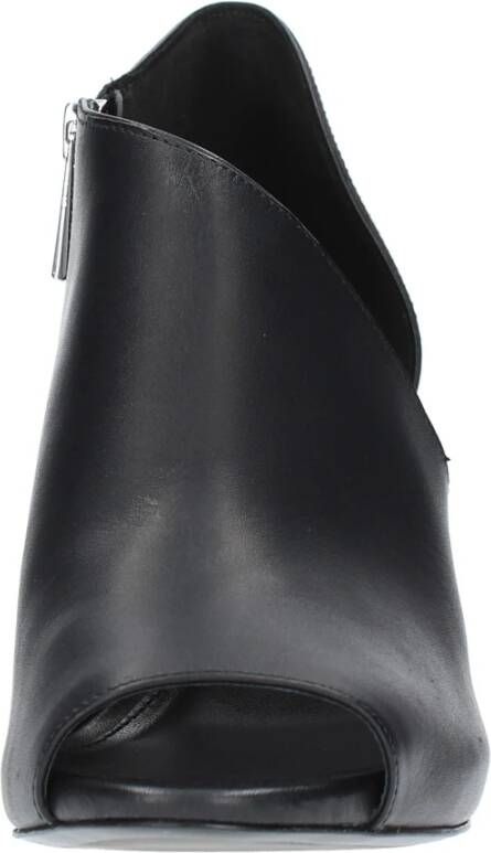 Michael Kors Leren enkellaarsjes Black Dames