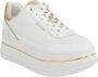 Michael Kors Low-Top Sneakers Hayes Lace Up in goud - Thumbnail 3