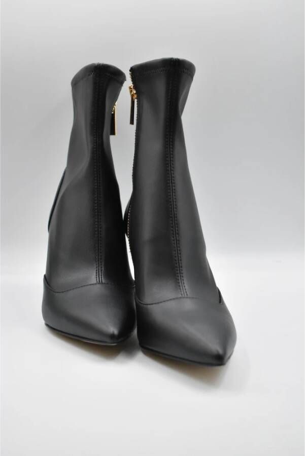 Michael Kors Zwarte Veterschoenen met Hak voor Vrouwen Black Dames