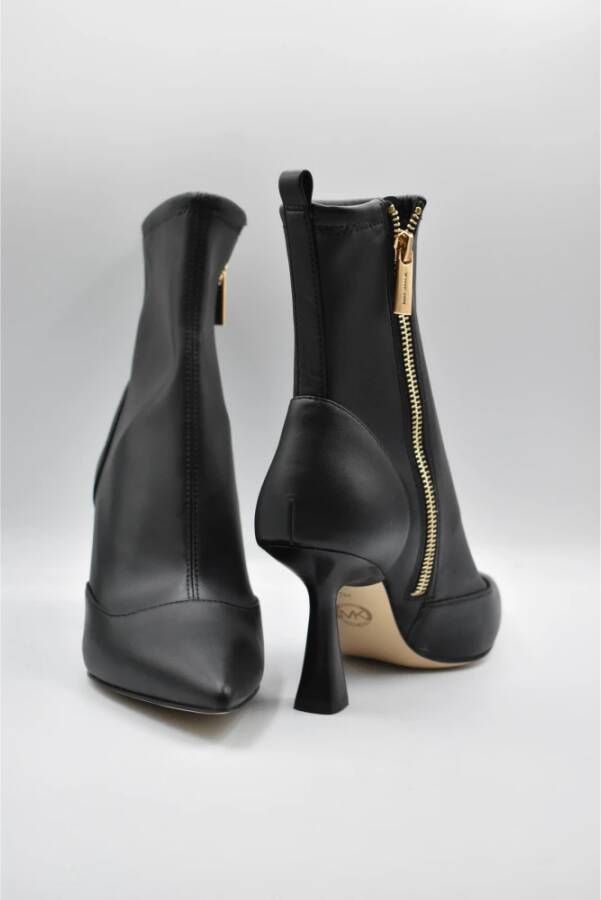 Michael Kors Zwarte Veterschoenen met Hak voor Vrouwen Black Dames